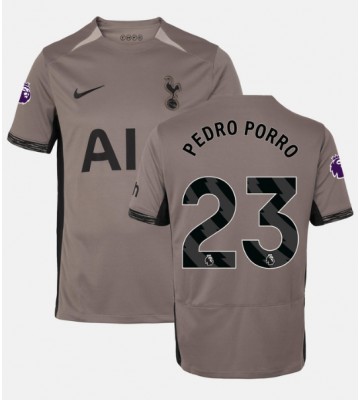Tottenham Hotspur Pedro Porro #23 Replika Tredjetrøje 2023-24 Kortærmet